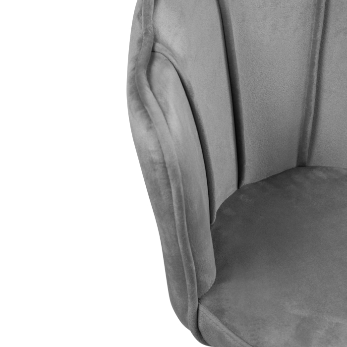 Компьютерное кресло Bud grey / gold