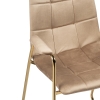 Стул на металлокаркасе Lana beige / gold