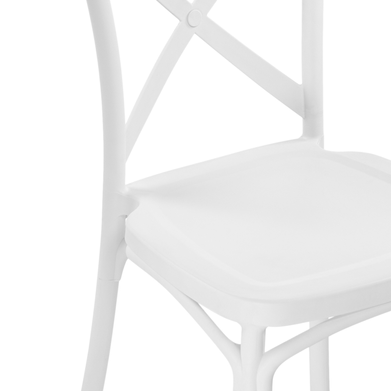 Пластиковый стул Venus white
