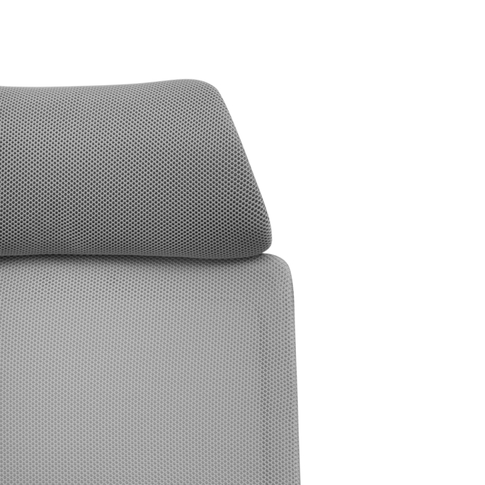 Компьютерное кресло Flok gray / white