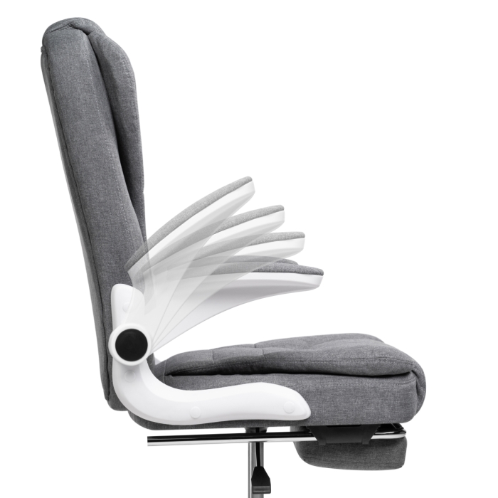 Компьютерное кресло Mitis gray / white