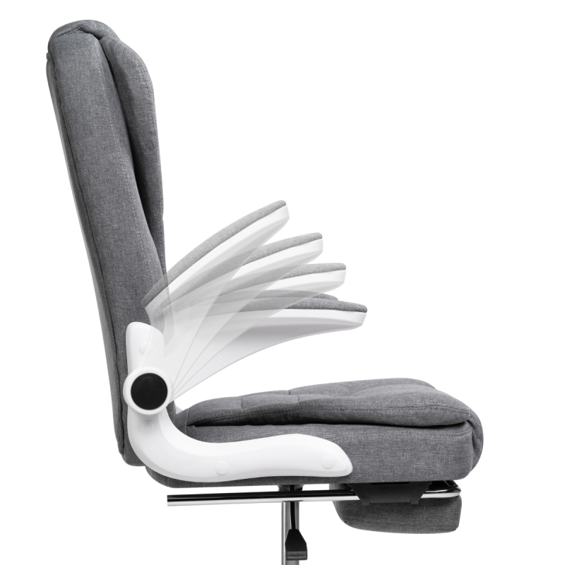 Компьютерное кресло Mitis gray / white