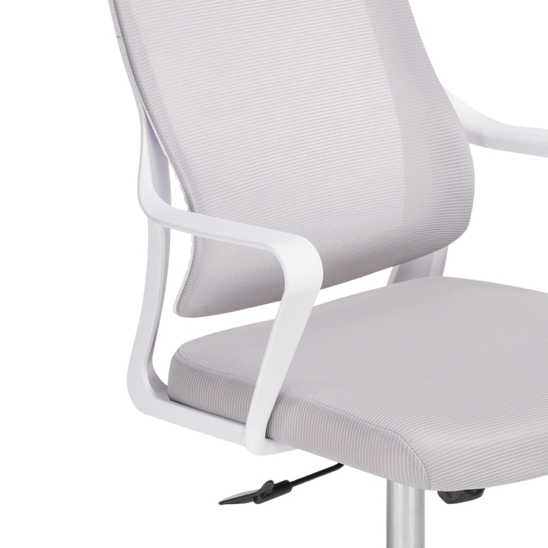 Компьютерное кресло Rino light gray / white