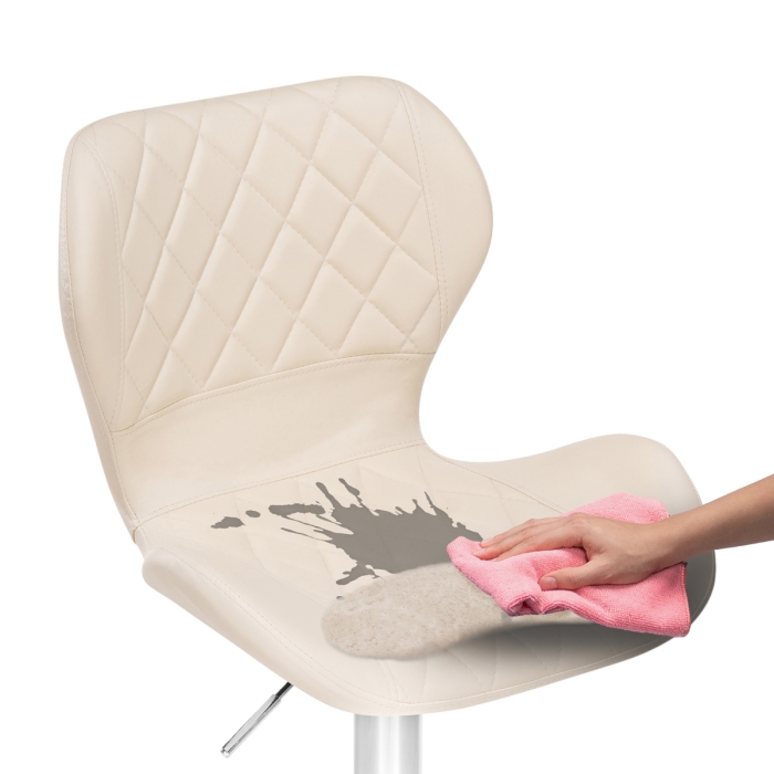 Барный стул Porch chrome / beige