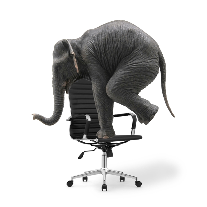 Компьютерное кресло Reus pu black / chrome