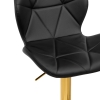 Барный стул Trio black / gold