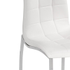 Стул на металлокаркасе DC2-092-2 white / chrome
