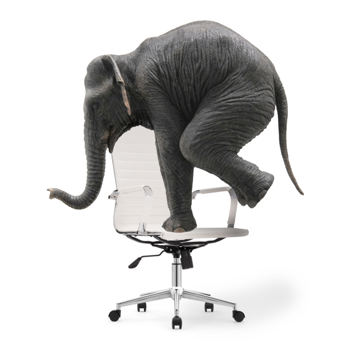 Компьютерное кресло Reus pu white / chrome