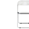 Пластиковый стул Fold складной white / chrome