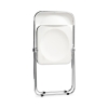 Пластиковый стул Fold складной white / chrome