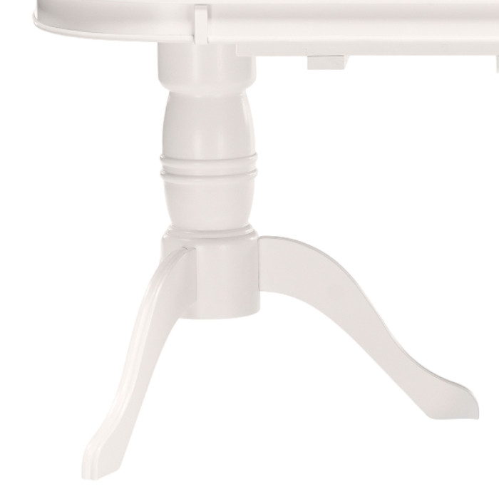 Деревянный стол Louvre 160(337)х106х76 butter white