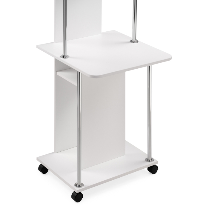 Компьютерный стол КСТ-12 60х60х125,5 белый