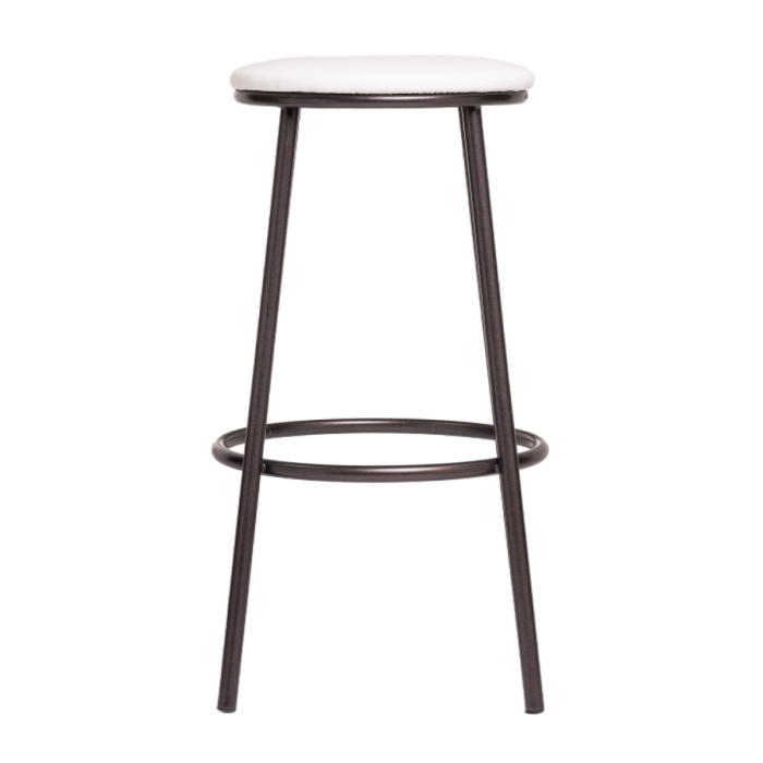 Барный стул Drezegomad белый / темный мусс