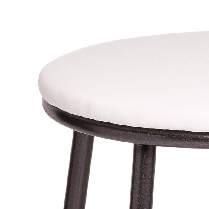 Барный стул Drezegomad белый / темный мусс