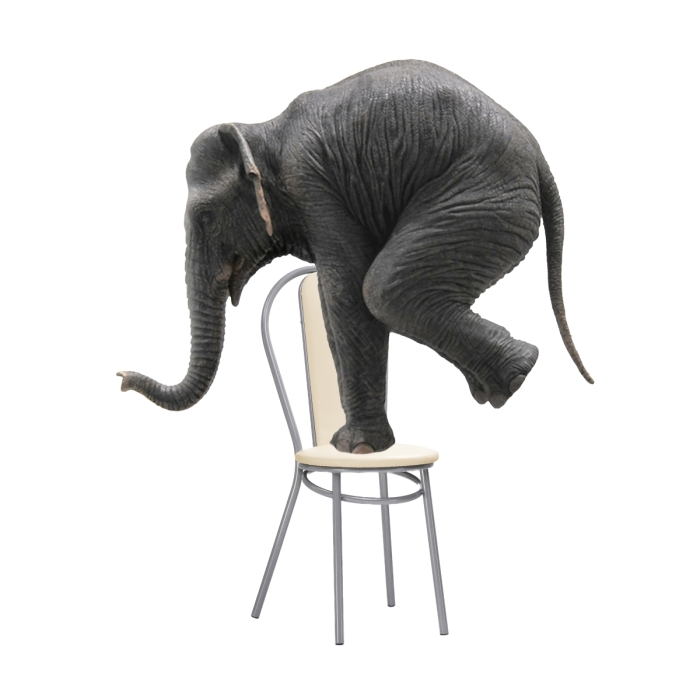 Стул на металлокаркасе Lamniel ваниль в крапинку / светлый мусс