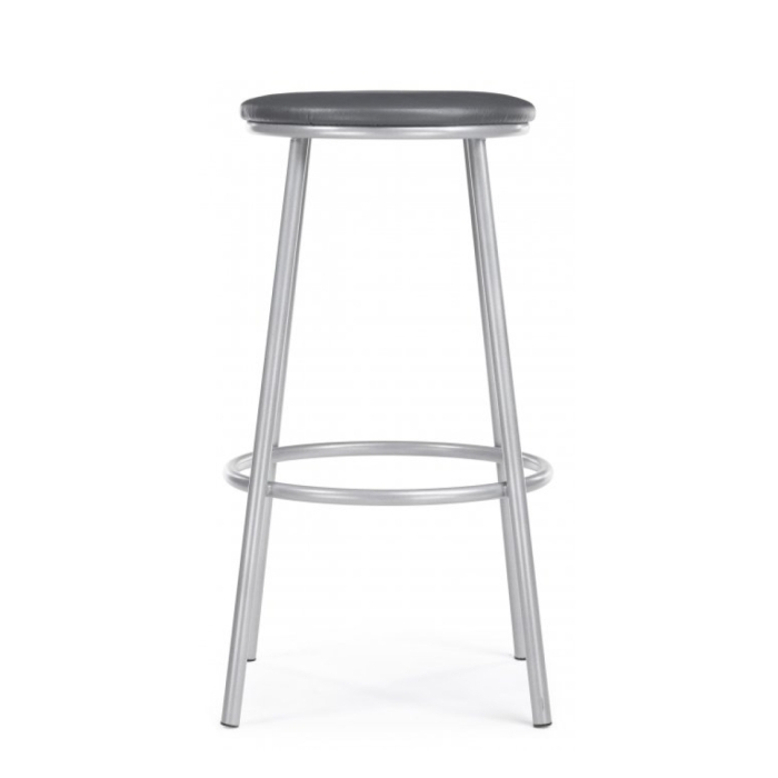 Барный стул Drezegomad серый полимер / светлый мусс