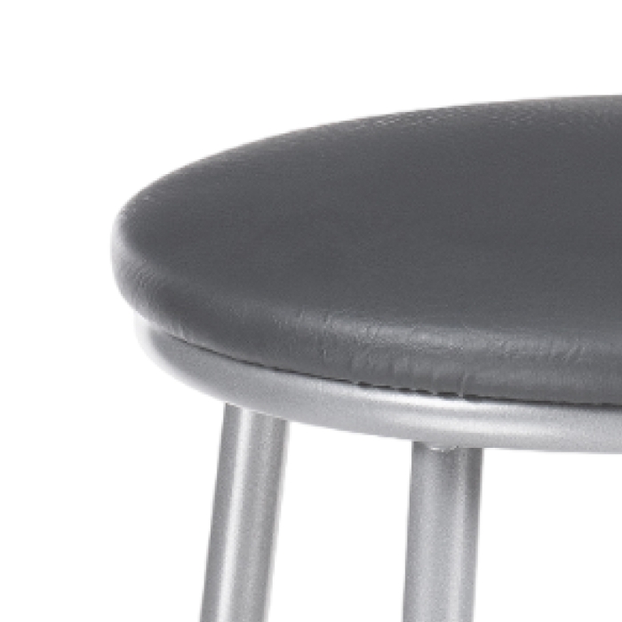 Барный стул Drezegomad серый полимер / светлый мусс