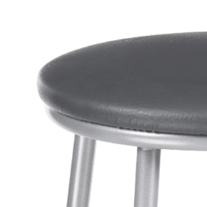 Барный стул Drezegomad серый полимер / светлый мусс