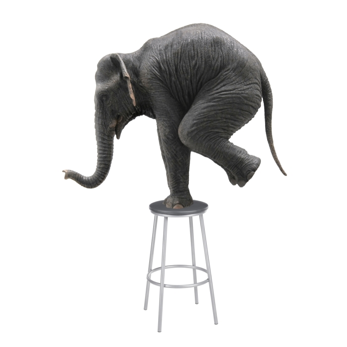 Барный стул Drezegomad серый полимер / светлый мусс