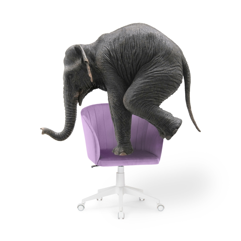 Компьютерное кресло Тибо сиреневый