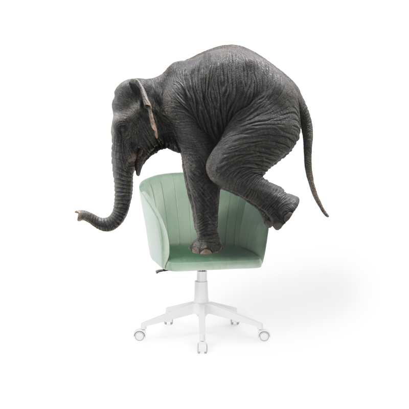 Компьютерное кресло Тибо confetti aquamarine