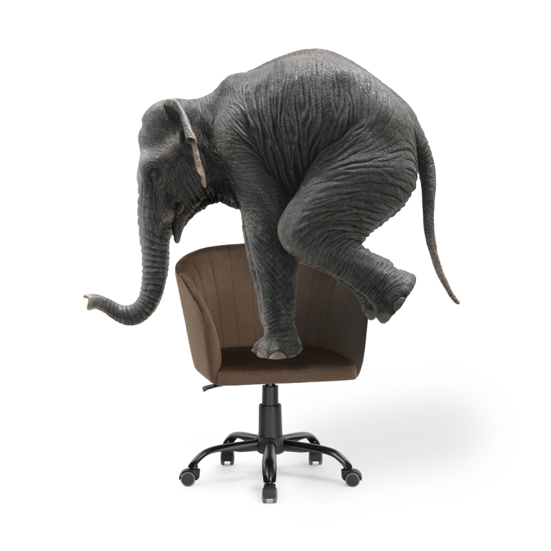 Компьютерное кресло Тибо confetti chocolate