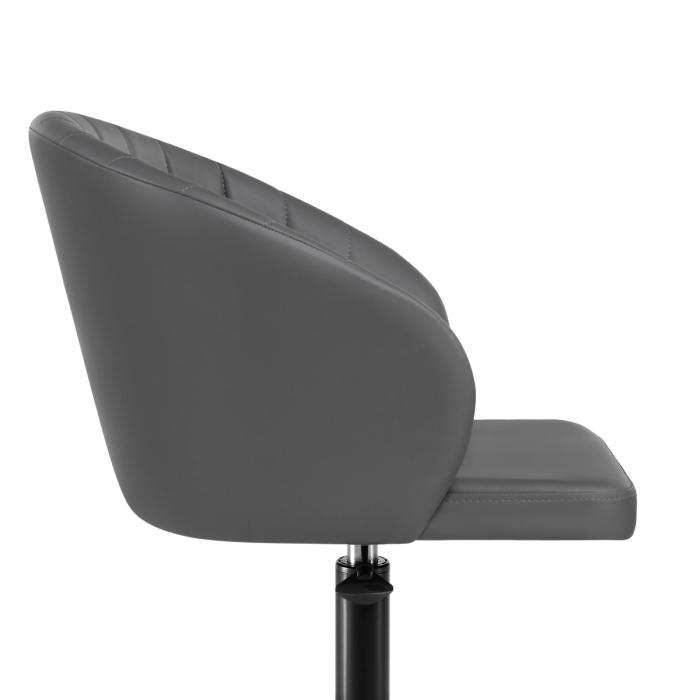 Компьютерное кресло Пард экокожа серый