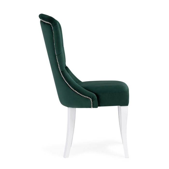Деревянный стул Милано 1 зеленый / белый