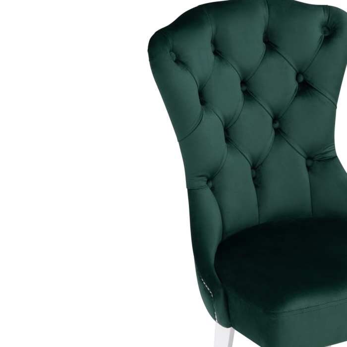 Деревянный стул Милано 1 зеленый / белый