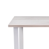 Стол Лота Лофт 140х80х75 25 мм юта / белый матовый