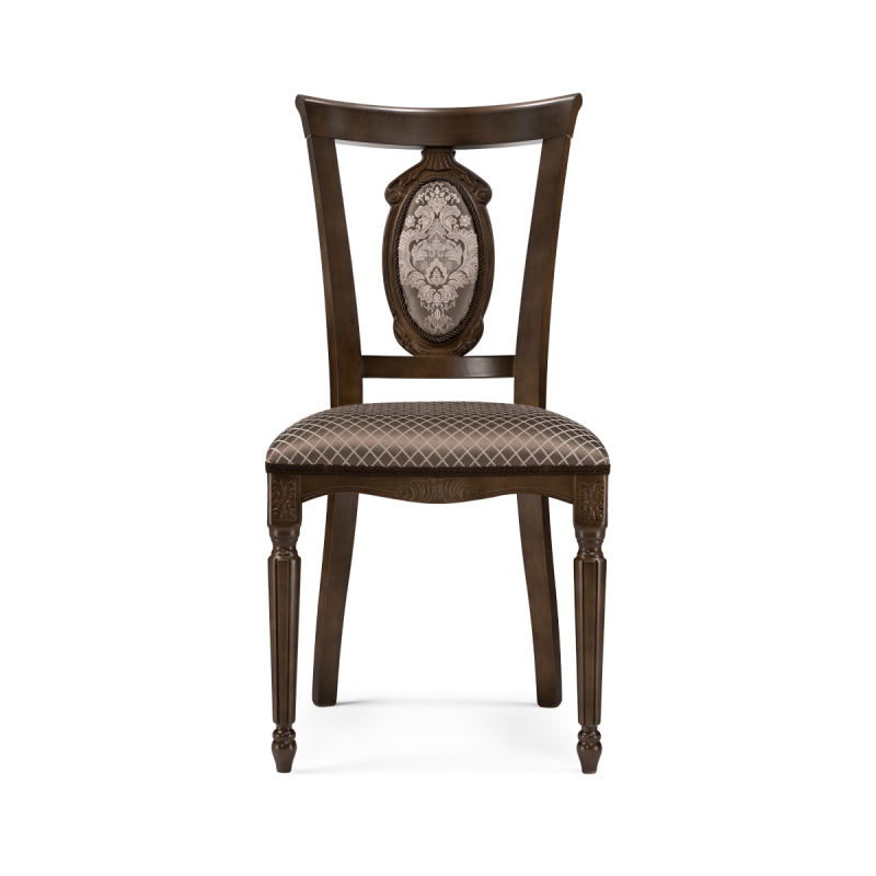 Деревянный стул Лино орех / ромб