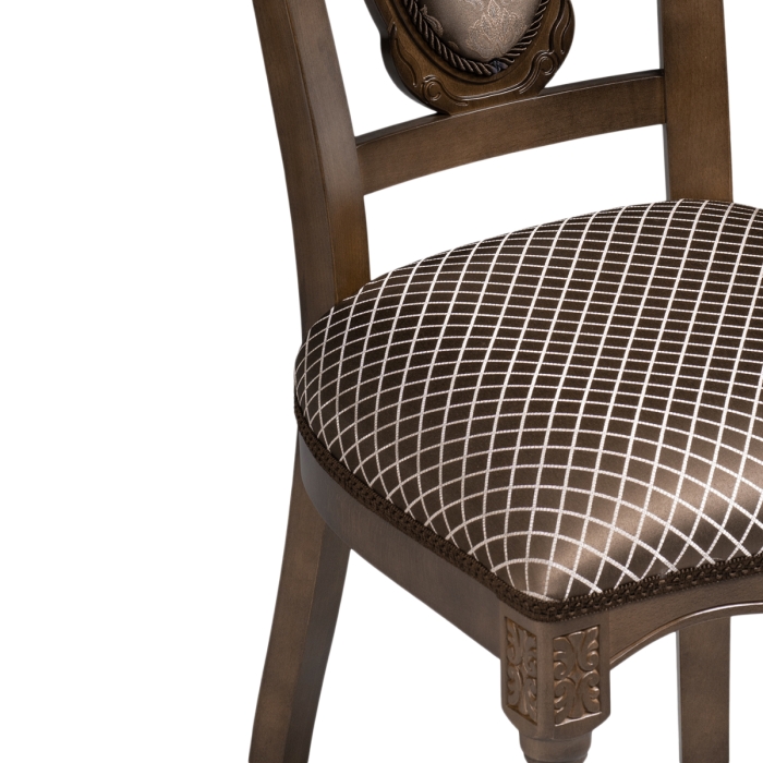 Деревянный стул Лино орех / ромб