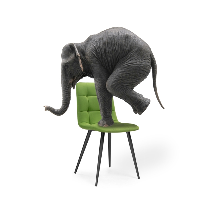 Стул на металлокаркасе Чилли велюр светло-зеленый / черный