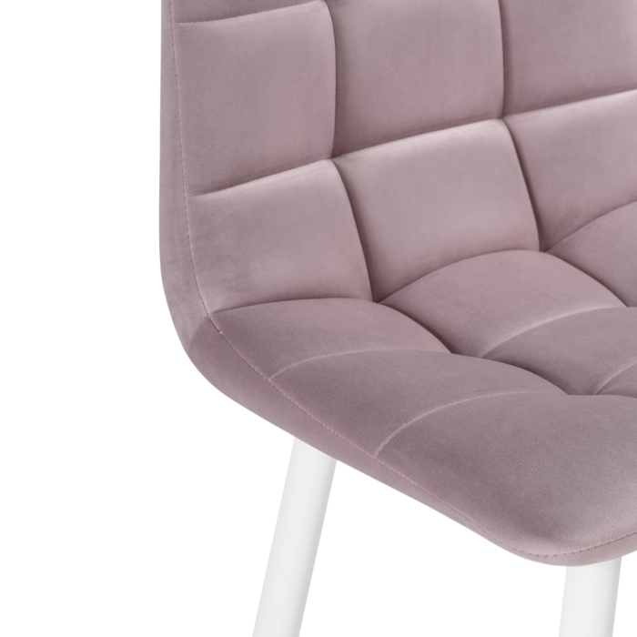 Полубарный стул Чилли К бежевый / белый