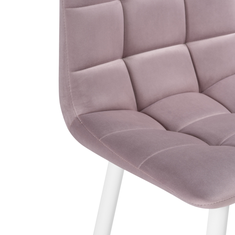 Полубарный стул Чилли К бежевый / белый