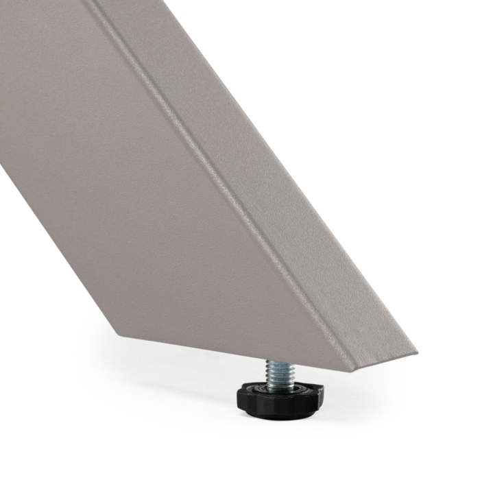 Стеклянный стол Палу 130(170)х80х76 латте / капучино