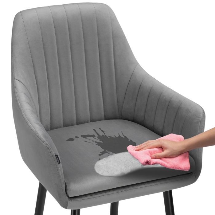 Полубарный стул Райнер MR -11 / черный