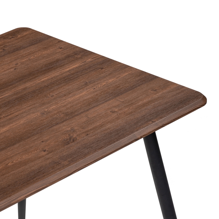 Стол Кангас 120х80х77 орех кантри / черный