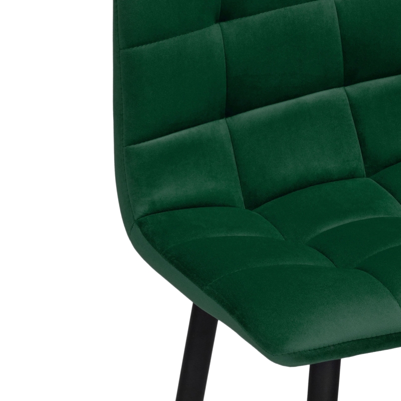 Полубарный стул Чилли К зеленый / черный