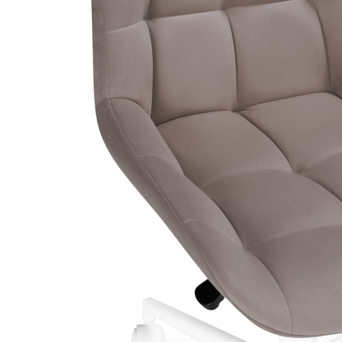 Компьютерное кресло Честер латте (velutto 08) / белый