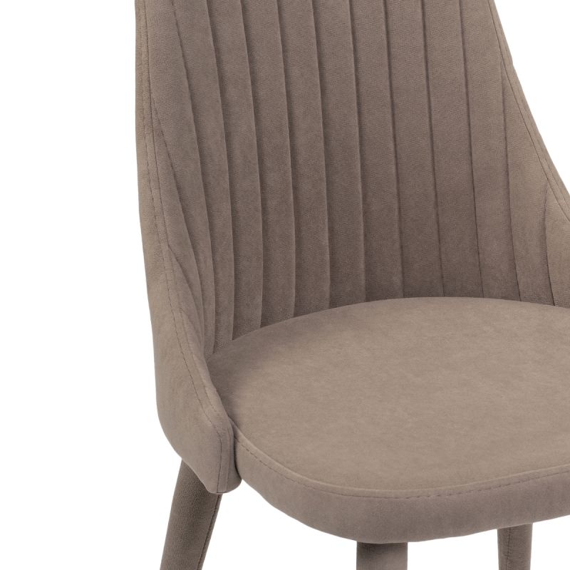 Стул на металлокаркасе Морос с чехлом катания мокка