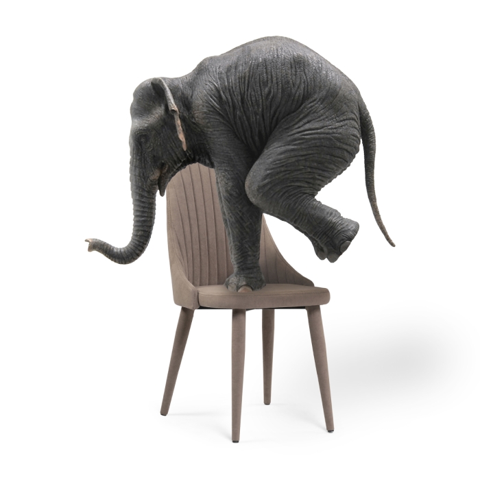 Стул на металлокаркасе Морос с чехлом катания мокка