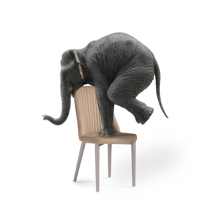 Стул на металлокаркасе Фена R капучино / латте