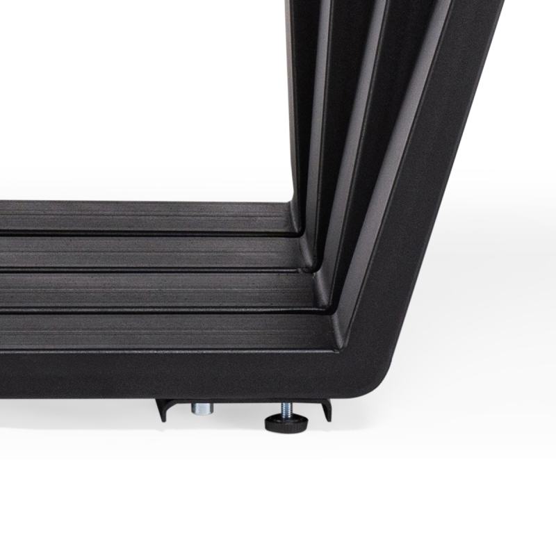 Стол на тумбе Эудес черный