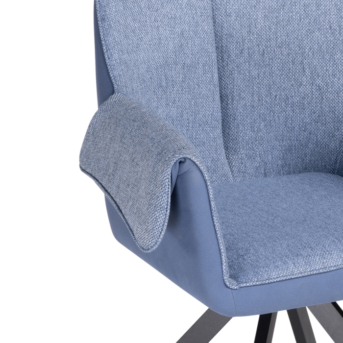 Стул на металлокаркасе Каита neptun 35 / flex 754 / черный