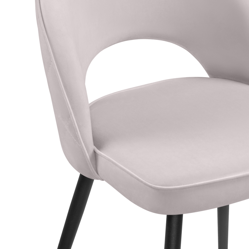 Стул на металлокаркасе Клэйн MR-28 / черный