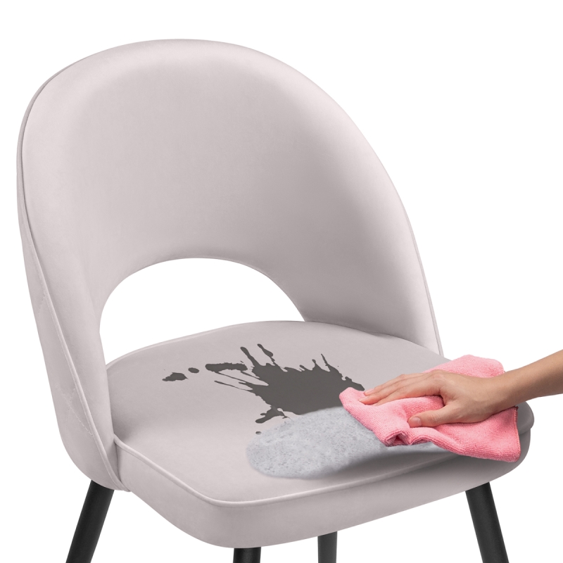 Стул на металлокаркасе Клэйн MR-28 / черный