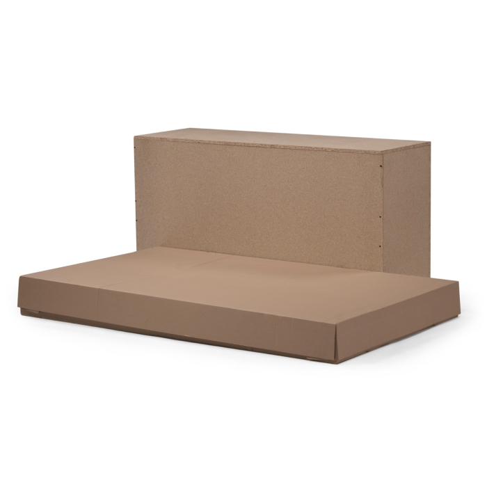 Стеклянный стол Ноттингем 180х90х74 карелия / черный