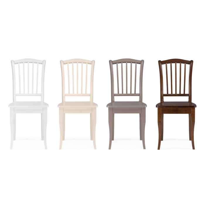 Деревянный стул Вранг кремовый