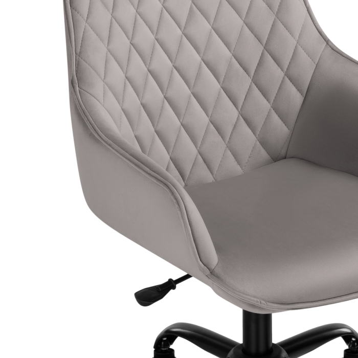 Компьютерное кресло Алмер серое